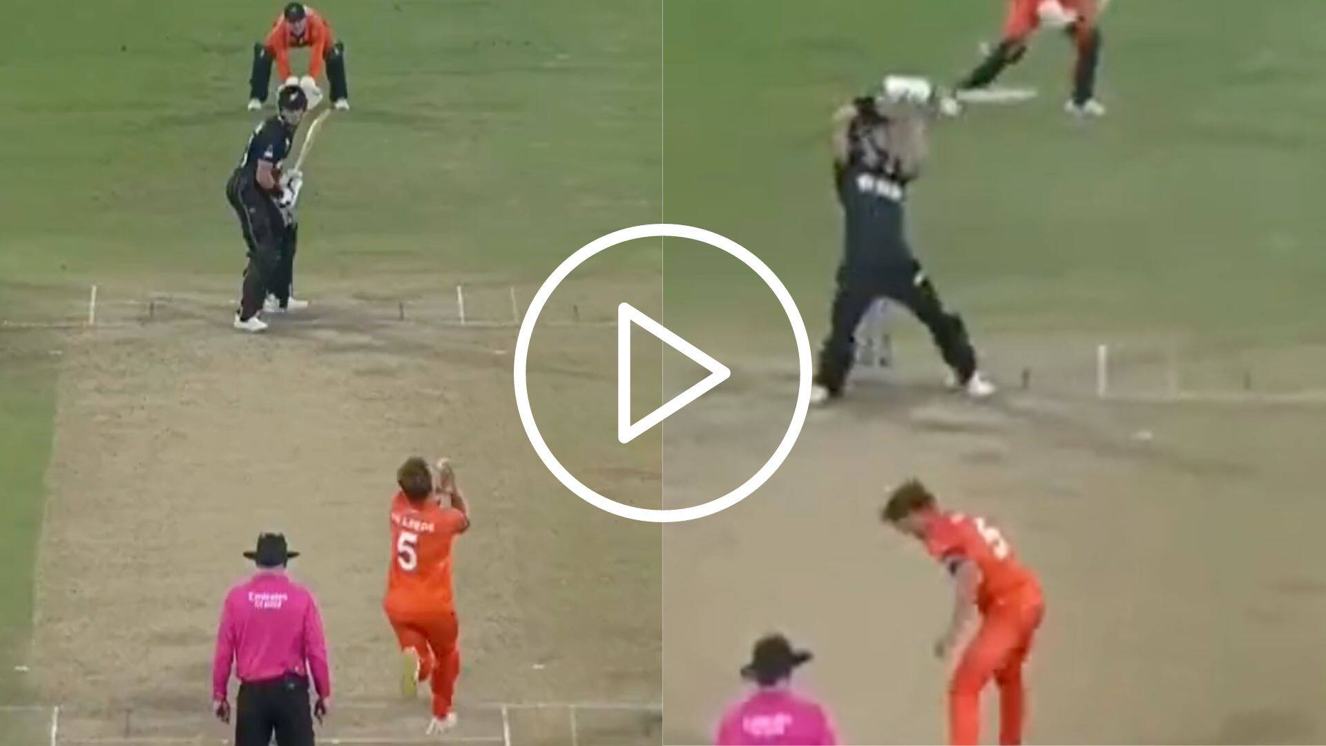 [Watch] Mitchell Santner Slams 13 Off 1 Ball; Pulls Off The ‘Unthinkable’ In World Cup